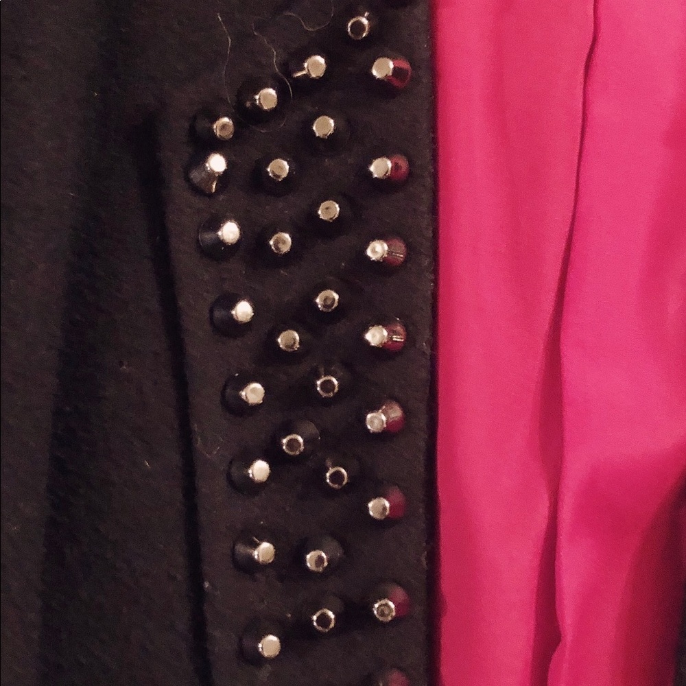 Wool/polyester trench coat - Picture 3 of 8